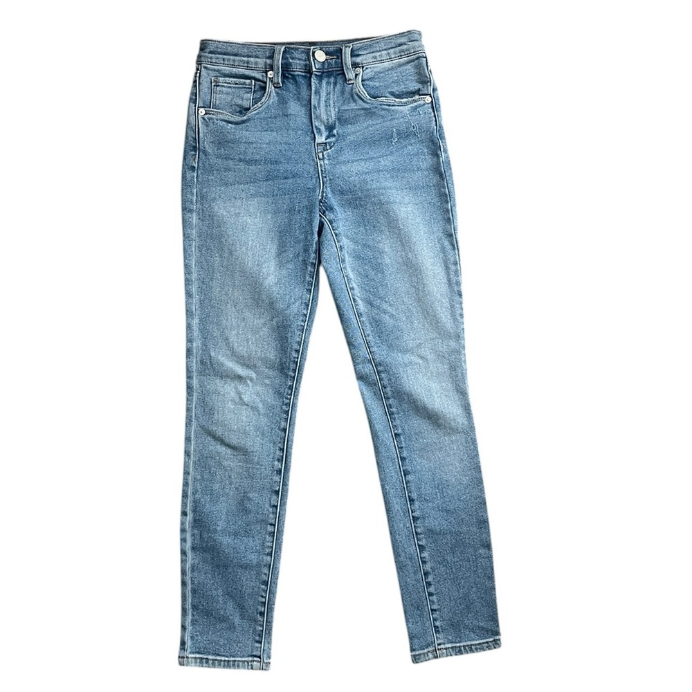 Blank NYC Light Blue High-Rise Rivington Jeans